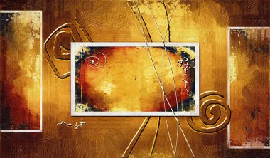 soyut renk tasarımı sanat illüstrasyonu