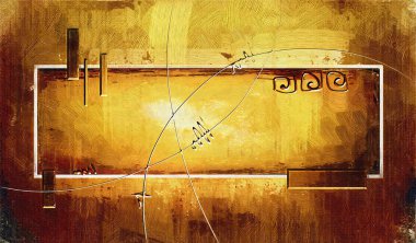 soyut renk tasarımı sanat illüstrasyonu