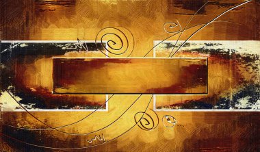 soyut renk tasarımı sanat illüstrasyonu