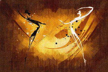 soyut renk tasarımı sanat illüstrasyonu