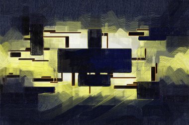 soyut renk tasarımı sanat illüstrasyonu