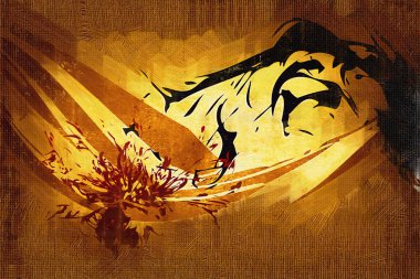 soyut renk tasarımı sanat illüstrasyonu