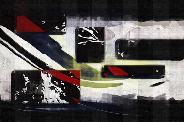 soyut renk tasarımı sanat illüstrasyonu