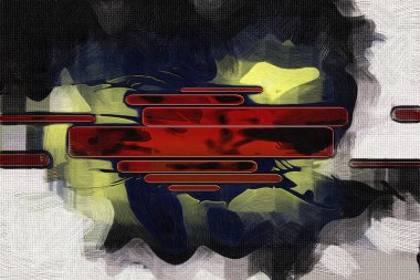 soyut renk tasarımı sanat illüstrasyonu