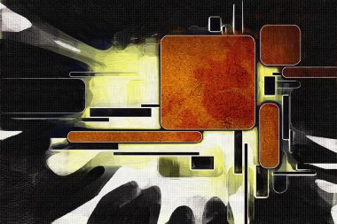 soyut renk tasarımı sanat illüstrasyonu