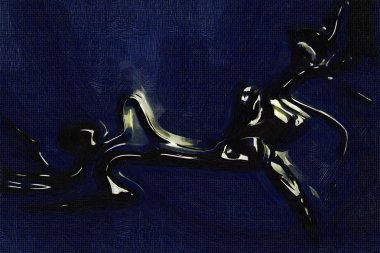 soyut renk tasarımı sanat illüstrasyonu