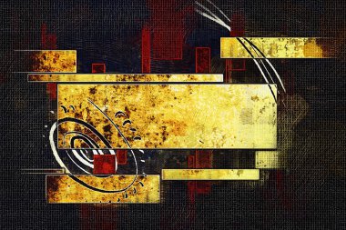 soyut renk tasarımı sanat illüstrasyonu