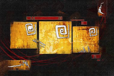 soyut renk tasarımı sanat illüstrasyonu