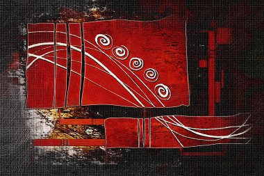 soyut renk tasarımı sanat illüstrasyonu