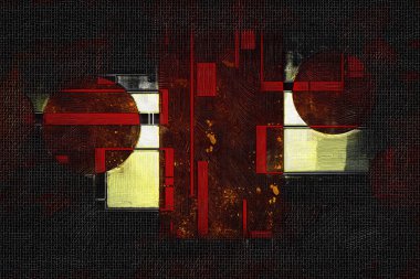 soyut renk tasarımı sanat illüstrasyonu