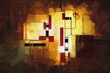 soyut renk tasarımı sanat illüstrasyonu