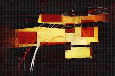 soyut renk tasarımı sanat illüstrasyonu