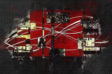 soyut renk tasarımı sanat illüstrasyonu