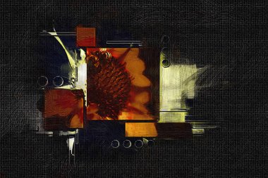 soyut renk tasarımı sanat illüstrasyonu