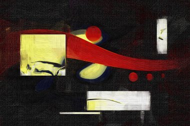 soyut renk tasarımı sanat illüstrasyonu