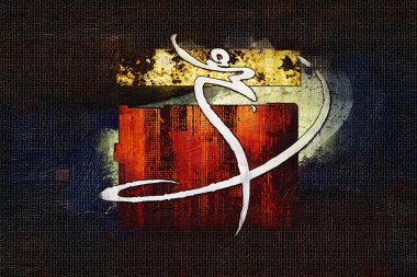 soyut renk tasarımı sanat illüstrasyonu