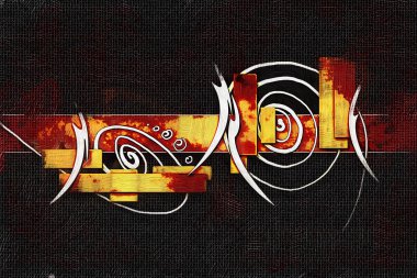 soyut renk tasarımı sanat illüstrasyonu