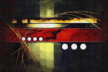 soyut renk tasarımı sanat illüstrasyonu