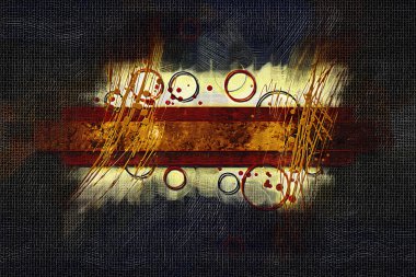 soyut renk tasarımı sanat illüstrasyonu