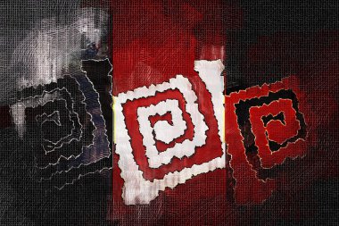 soyut renk tasarımı sanat illüstrasyonu