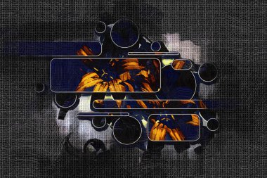 soyut renk tasarımı sanat illüstrasyonu