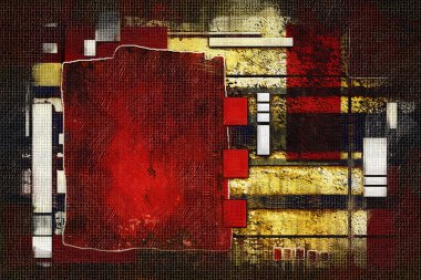 soyut renk tasarımı sanat illüstrasyonu