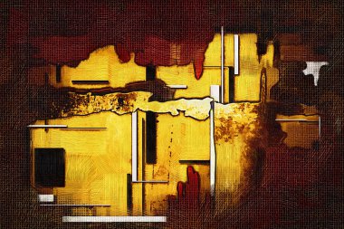 soyut renk tasarımı sanat illüstrasyonu