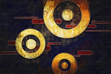 soyut renk tasarımı sanat illüstrasyonu