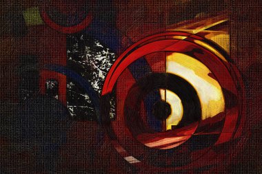 soyut renk tasarımı sanat illüstrasyonu