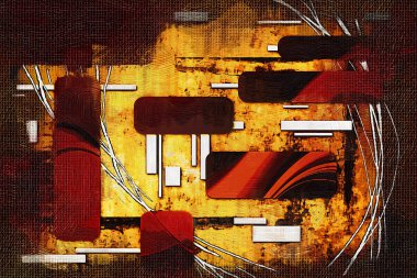 soyut renk tasarımı sanat illüstrasyonu