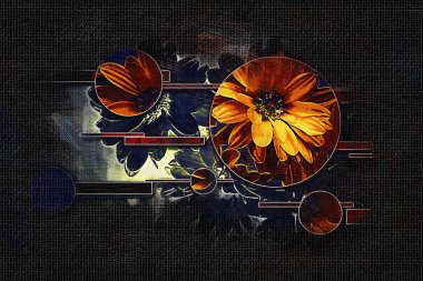 soyut renk tasarımı sanat illüstrasyonu