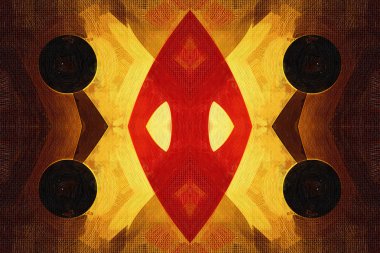 soyut renk tasarımı sanat illüstrasyonu