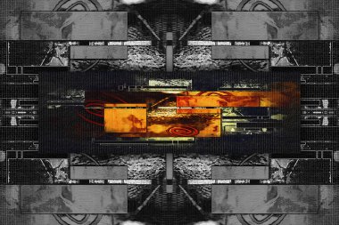 soyut renk tasarımı sanat illüstrasyonu