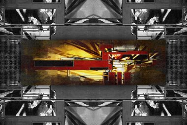 soyut renk tasarımı sanat illüstrasyonu