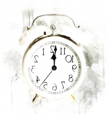 Eski antika klasik saatlerin eski kağıt arka plandaki tuşları.