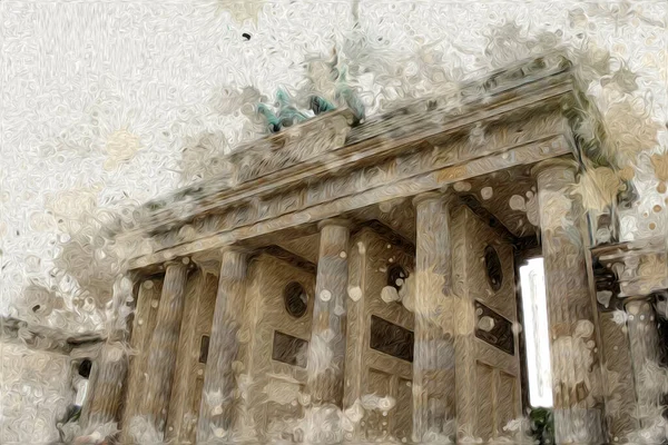 Berlin sanat eskizi çizimi eğlenceli tasarım antika retro