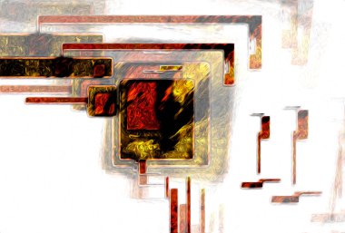 soyut renk tasarımı sanat illüstrasyonu