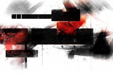 soyut renk tasarımı sanat illüstrasyonu