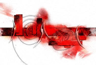 soyut renk tasarımı sanat illüstrasyonu