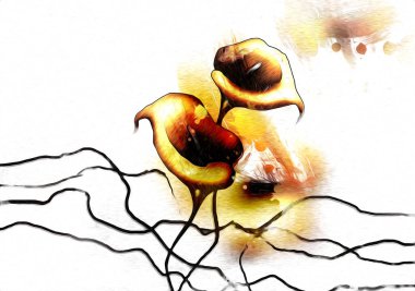 Resim resimli klasik arkaplan