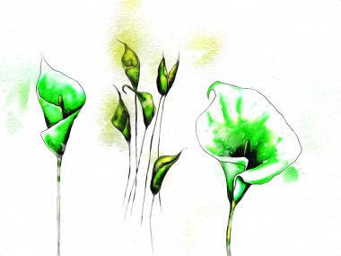 Resim resimli klasik arkaplan