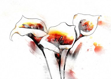 Resim resimli klasik arkaplan