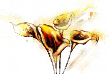 Resim resimli klasik arkaplan