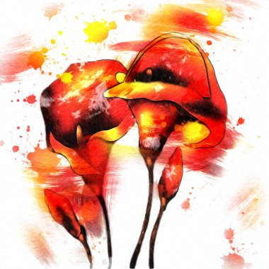 Resim resimli klasik arkaplan