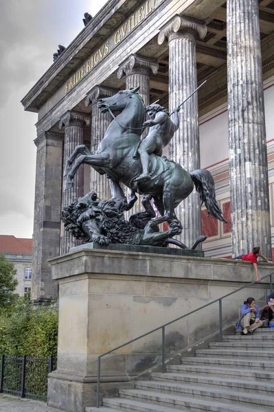 Museo Altes Museo Antiguo Isla Los Museos Berlín Alemania — Foto de Stock