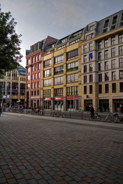 Berlin binaları modern gökdelenler