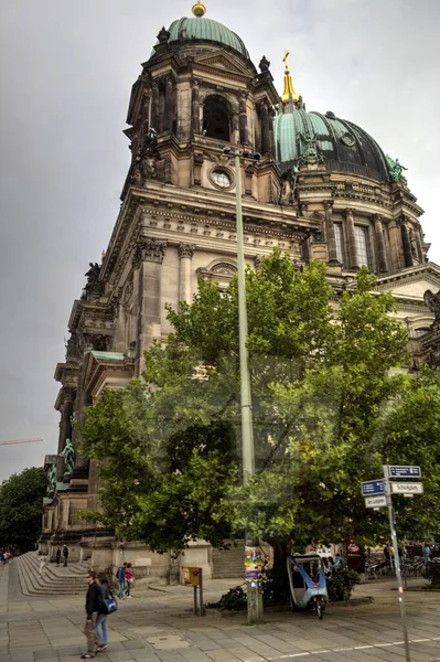 Berlínská Katedrála Berliner Dom Berlín Německo — Stock fotografie