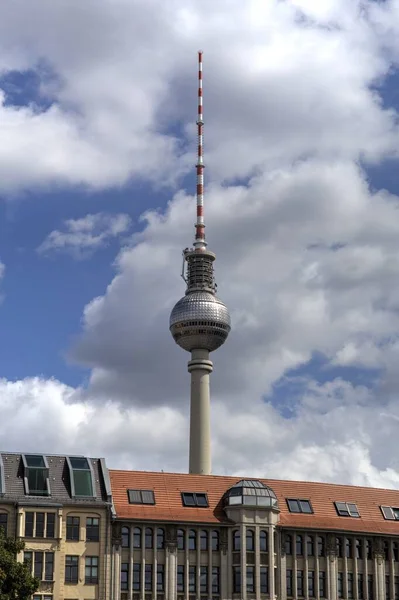 Berlín Vista Ciudad Con Torre Centro Alemania — Foto de Stock