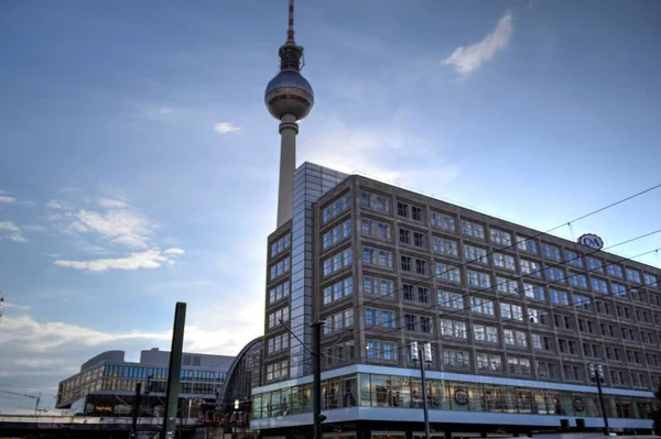 Uitzicht Stad Berlijn Met Toren Het Centrum Duitsland — Stockfoto