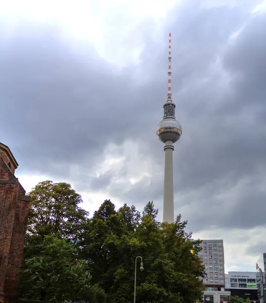 Uitzicht Stad Berlijn Met Toren Het Centrum Duitsland — Stockfoto